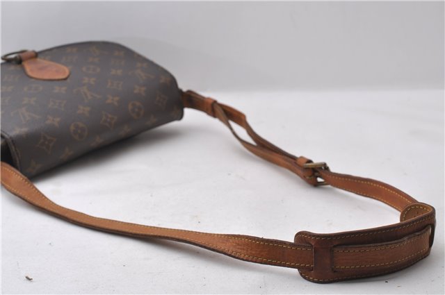 Auth Louis Vuitton Monogram Saint Cloud GM Shoulder Cross Bag M51242 LV 2046D