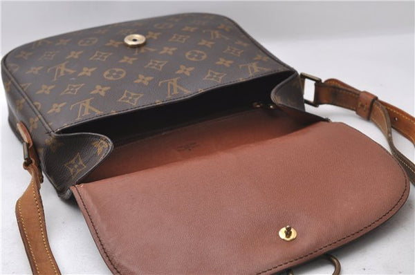 Auth Louis Vuitton Monogram Saint Cloud GM Shoulder Cross Bag M51242 LV 2046D