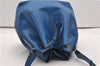 Authentic Louis Vuitton Epi Petit Noe Shoulder Drawstring Bag M44105 Blue 2047G