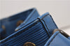 Authentic Louis Vuitton Epi Petit Noe Shoulder Drawstring Bag M44105 Blue 2047G