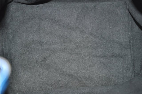 Authentic Louis Vuitton Epi Petit Noe Shoulder Drawstring Bag M44105 Blue 2047G