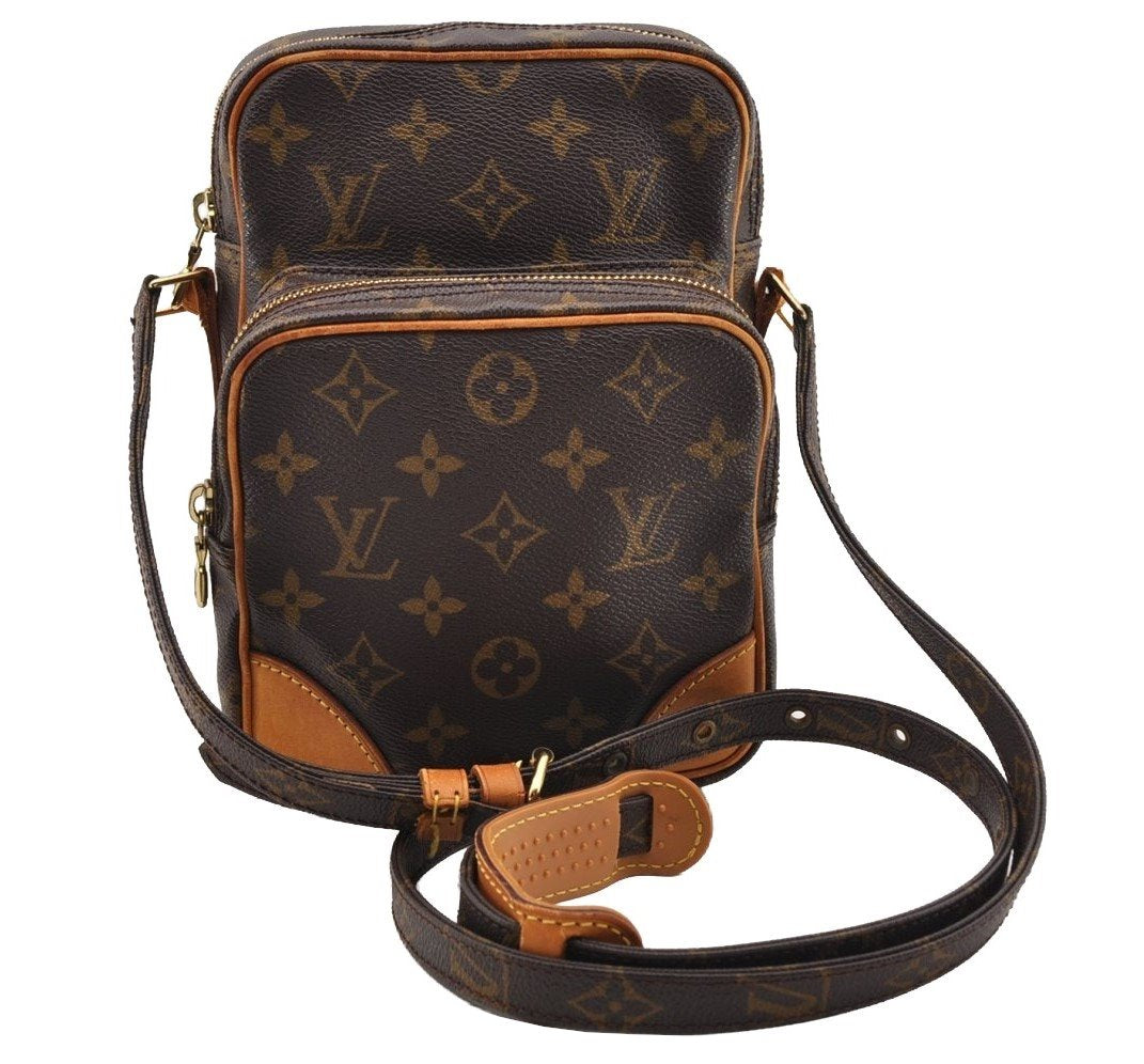 Authentic Louis Vuitton Monogram Amazone Shoulder Cross Body Bag M45236 LV 2047I