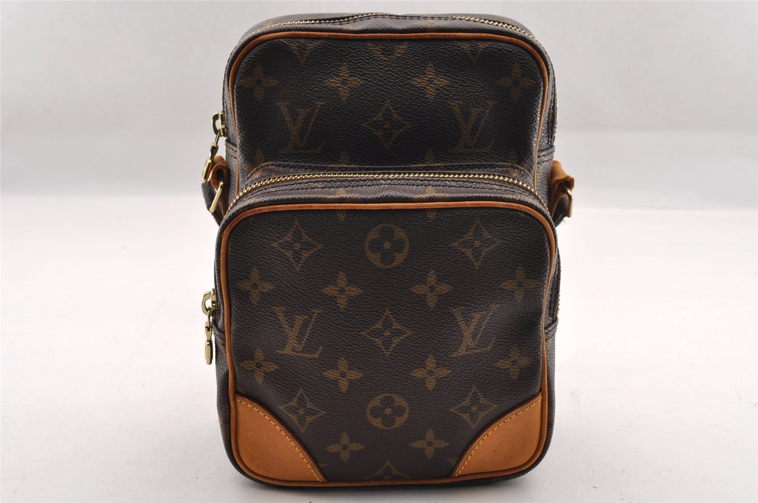 Authentic Louis Vuitton Monogram Amazone Shoulder Cross Body Bag M45236 LV 2047I