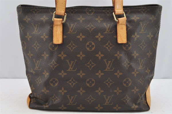 Authentic Louis Vuitton Monogram Cabas Piano Shoulder Tote Bag M51148 LV 2048I
