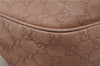 Authentic GUCCI Guccissima Sukey Shoulder Tote Bag GG Leather 232955 Pink 2049D