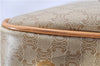 Authentic CELINE Macadam Blason Pattern Hand Boston Bag PVC Leather Beige 2049G