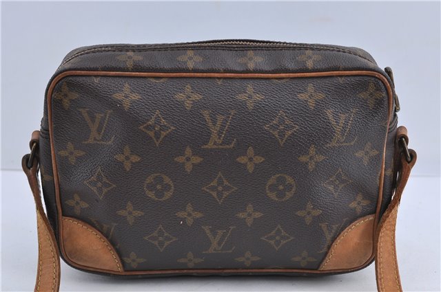 Auth Louis Vuitton Monogram Trocadero 23 Shoulder Cross Body Bag M51276 LV 2050D
