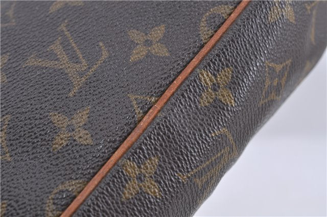 Auth Louis Vuitton Monogram Trocadero 23 Shoulder Cross Body Bag M51276 LV 2050D