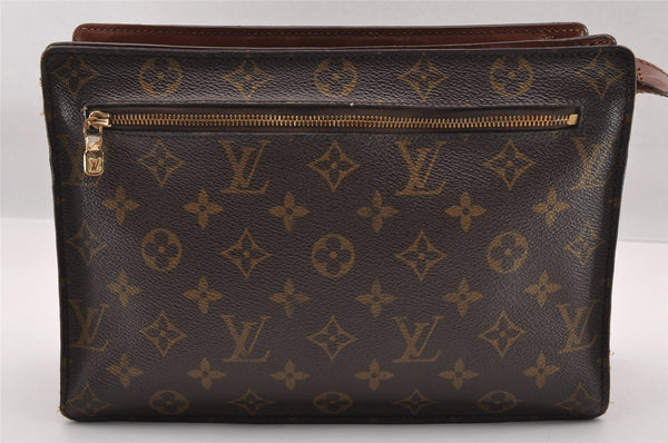 Authentic Louis Vuitton Monogram Enghien Shoulder Cross Bag M51205 LV Junk 2050I