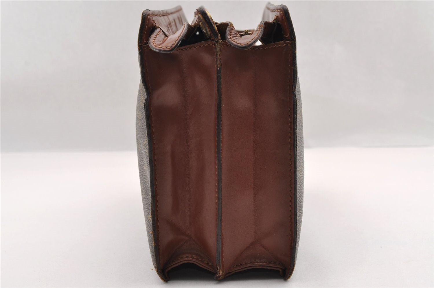 Authentic Louis Vuitton Monogram Enghien Shoulder Cross Bag M51205 LV Junk 2050I