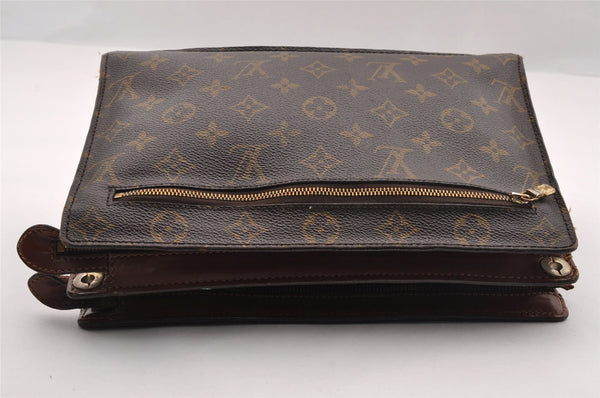 Authentic Louis Vuitton Monogram Enghien Shoulder Cross Bag M51205 LV Junk 2050I