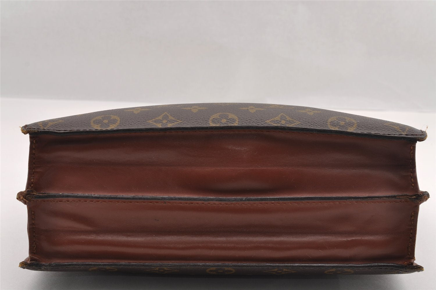 Authentic Louis Vuitton Monogram Enghien Shoulder Cross Bag M51205 LV Junk 2050I