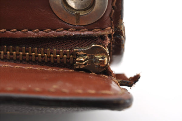 Authentic Louis Vuitton Monogram Enghien Shoulder Cross Bag M51205 LV Junk 2050I