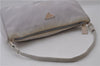 Authentic PRADA Tessuto Sport Nylon Hand Bag Pouch MV633 Light Purple 2051D