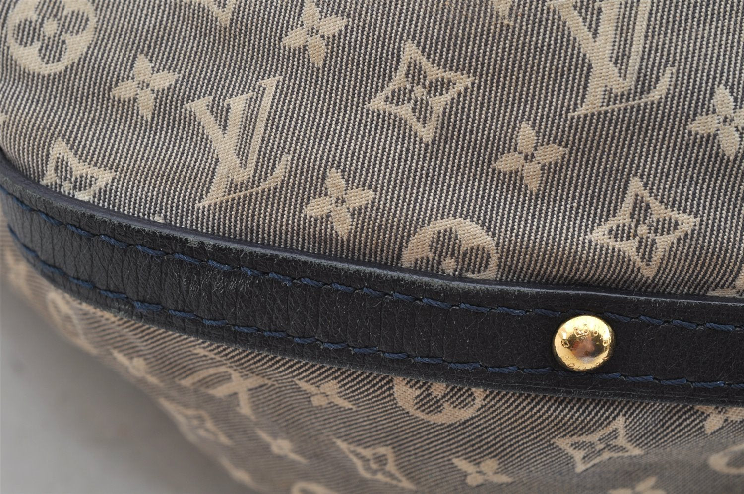 Auth Louis Vuitton Monogram Idylle Rhapsody MM Shoulder Bag Blue M40404 LV 2051I