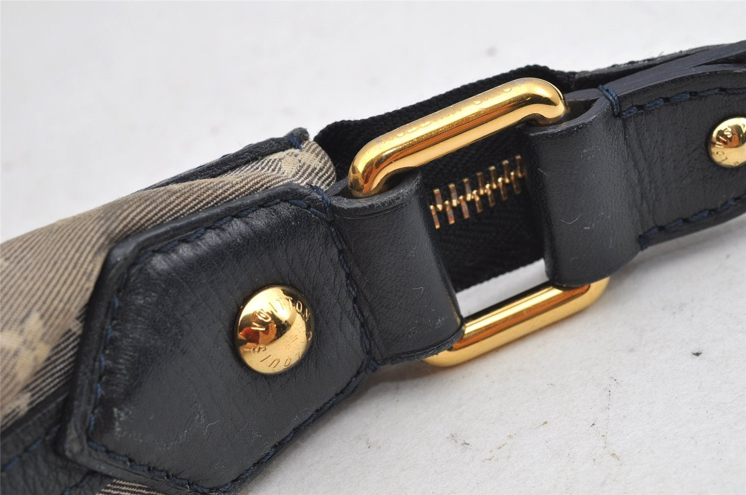 Auth Louis Vuitton Monogram Idylle Rhapsody MM Shoulder Bag Blue M40404 LV 2051I