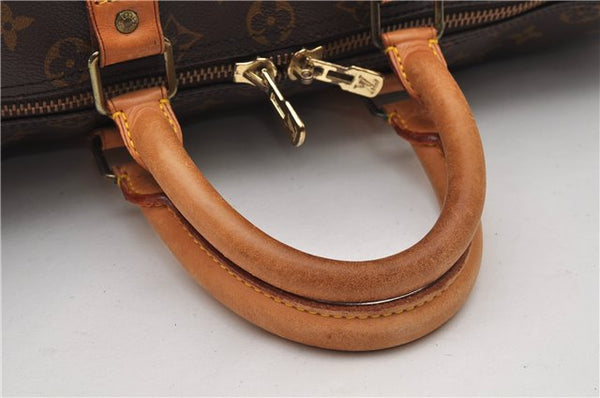 Authentic Louis Vuitton Monogram Keepall 45 Travel Boston Bag M41428 LV 2052G