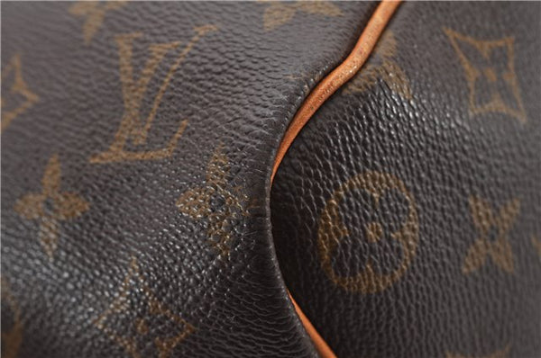 Authentic Louis Vuitton Monogram Keepall 45 Travel Boston Bag M41428 LV 2052G