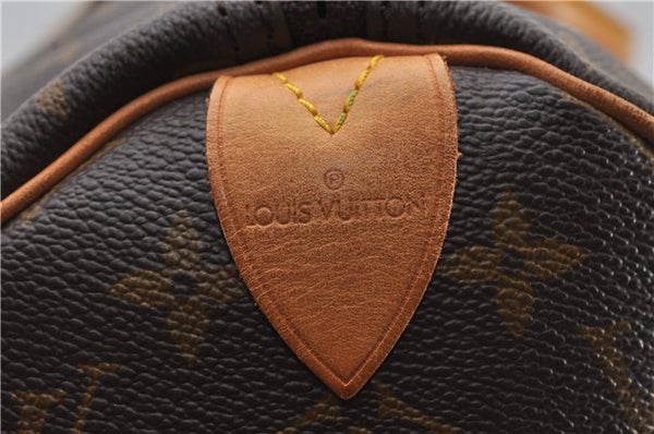 Authentic Louis Vuitton Monogram Keepall 45 Travel Boston Bag M41428 LV 2052G