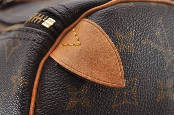 Authentic Louis Vuitton Monogram Keepall 45 Travel Boston Bag M41428 LV 2052G