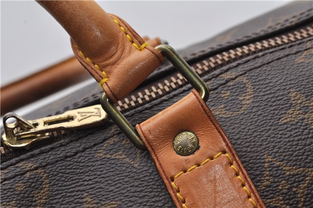 Authentic Louis Vuitton Monogram Keepall 45 Travel Boston Bag M41428 LV 2052G
