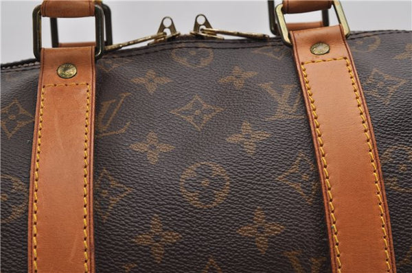 Authentic Louis Vuitton Monogram Keepall 45 Travel Boston Bag M41428 LV 2052G