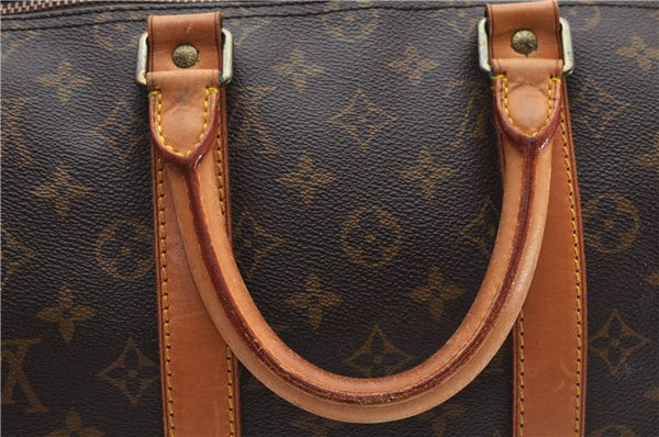 Authentic Louis Vuitton Monogram Keepall 45 Travel Boston Bag M41428 LV 2052G
