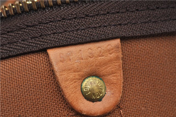 Authentic Louis Vuitton Monogram Keepall 45 Travel Boston Bag M41428 LV 2052G