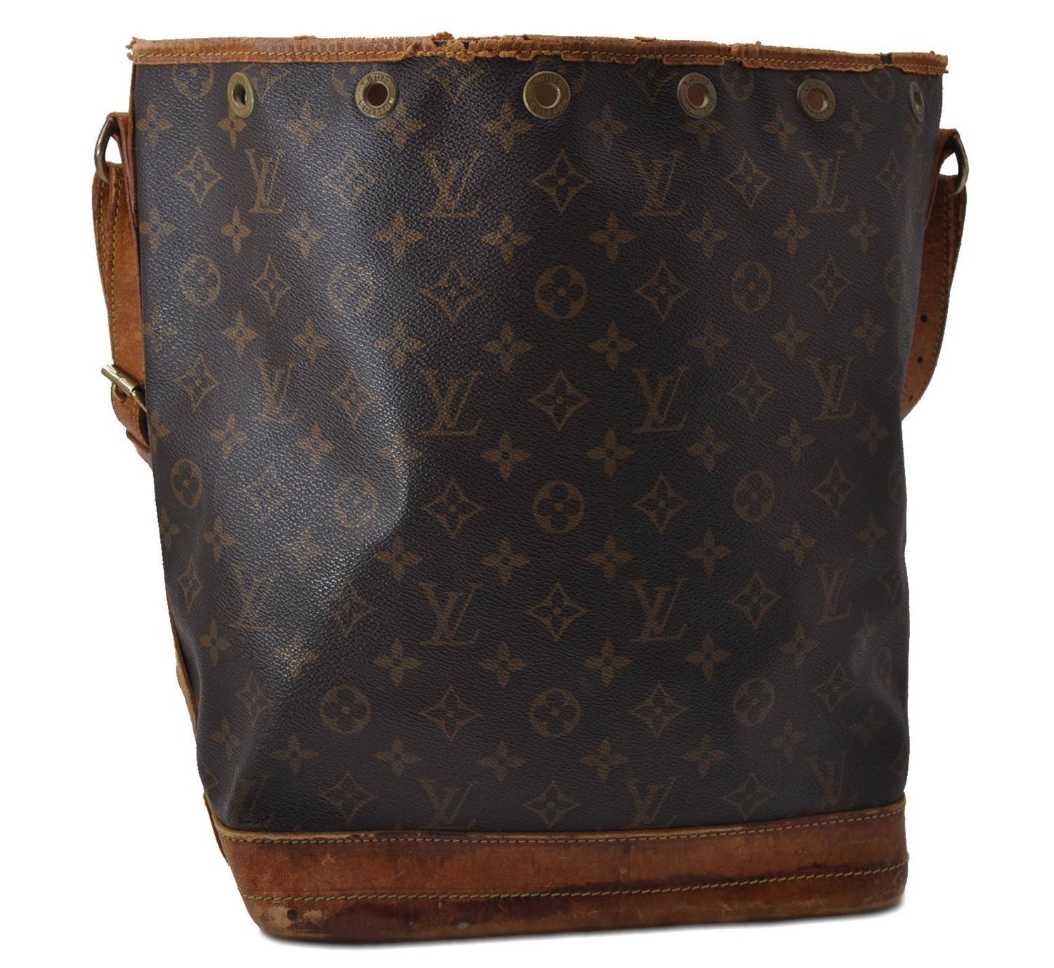 Authentic Louis Vuitton Monogram Noe Shoulder Bag M42224 LV 2053D