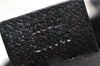 Authentic GUCCI Vintage Shoulder Tote Bag GG Canvas Leather 113017 Black 2053G