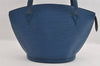 Auth Louis Vuitton Epi Saint Jacques Shopping Shoulder Bag Blue M52265 LV 2053I