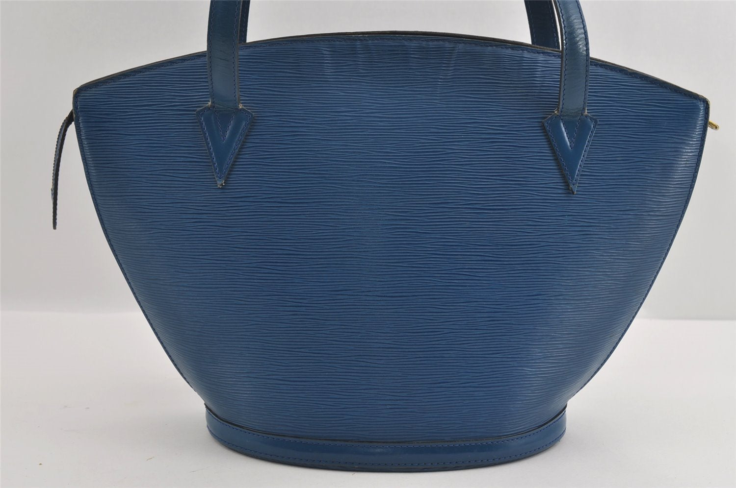 Auth Louis Vuitton Epi Saint Jacques Shopping Shoulder Bag Blue M52265 LV 2053I