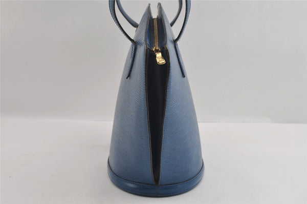 Auth Louis Vuitton Epi Saint Jacques Shopping Shoulder Bag Blue M52265 LV 2053I