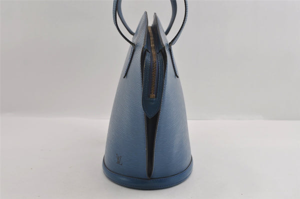 Auth Louis Vuitton Epi Saint Jacques Shopping Shoulder Bag Blue M52265 LV 2053I
