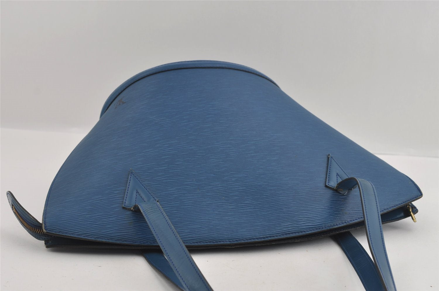 Auth Louis Vuitton Epi Saint Jacques Shopping Shoulder Bag Blue M52265 LV 2053I