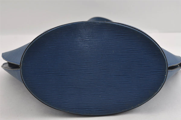 Auth Louis Vuitton Epi Saint Jacques Shopping Shoulder Bag Blue M52265 LV 2053I