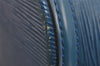 Auth Louis Vuitton Epi Saint Jacques Shopping Shoulder Bag Blue M52265 LV 2053I
