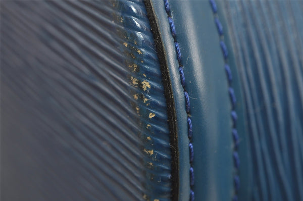 Auth Louis Vuitton Epi Saint Jacques Shopping Shoulder Bag Blue M52265 LV 2053I