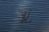 Auth Louis Vuitton Epi Saint Jacques Shopping Shoulder Bag Blue M52265 LV 2053I