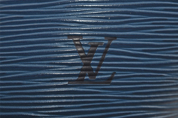 Auth Louis Vuitton Epi Saint Jacques Shopping Shoulder Bag Blue M52265 LV 2053I