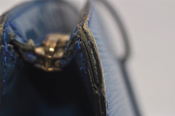 Auth Louis Vuitton Epi Saint Jacques Shopping Shoulder Bag Blue M52265 LV 2053I