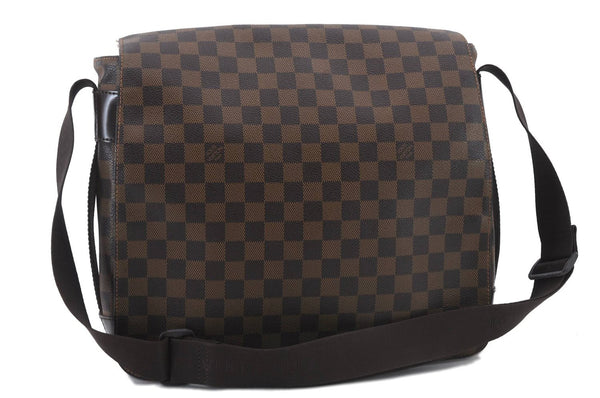 Authentic Louis Vuitton Damier Bastille Shoulder Cross Body Bag N45258 LV 2054D