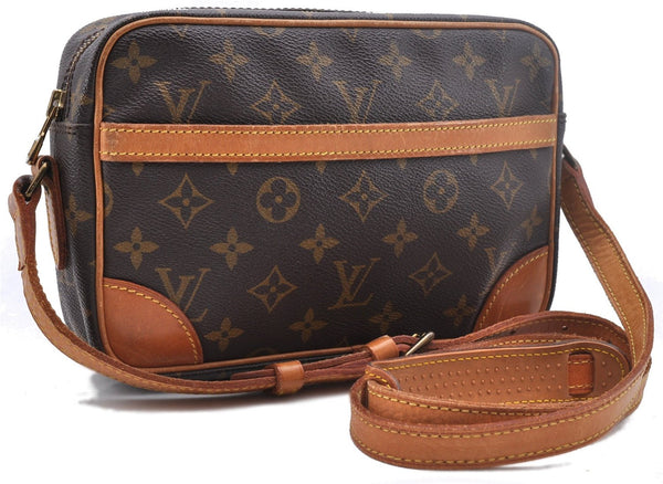 Auth Louis Vuitton Monogram Trocadero 23 Shoulder Cross Body Bag M51276 LV 2055D