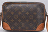 Auth Louis Vuitton Monogram Trocadero 23 Shoulder Cross Body Bag M51276 LV 2055D