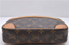 Auth Louis Vuitton Monogram Trocadero 23 Shoulder Cross Body Bag M51276 LV 2055D