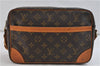 Auth Louis Vuitton Monogram Trocadero 27 Shoulder Cross Body Bag M51274 LV 2056D