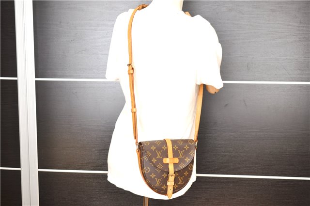 Authentic Louis Vuitton Monogram Chantilly PM Shoulder Cross Bag M51234 LV 2056G