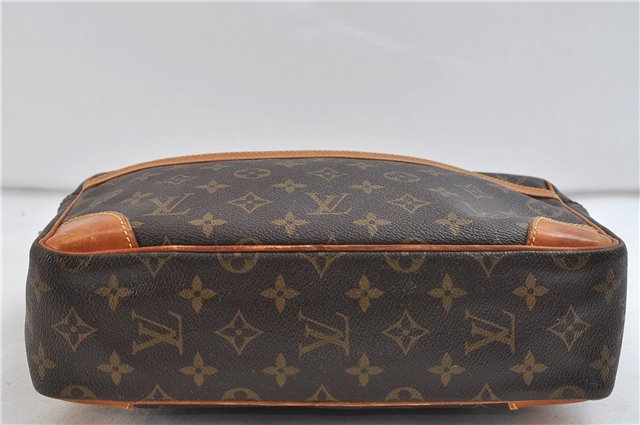 Auth Louis Vuitton Monogram Trocadero 30 Shoulder Cross Body Bag M51272 LV 2057D