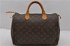 Authentic Louis Vuitton Monogram Speedy 30 Hand Bag M41526 LV 2058D