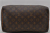 Authentic Louis Vuitton Monogram Speedy 30 Hand Bag M41526 LV 2058D